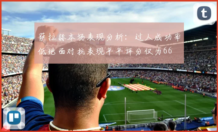 萨拉赫本场表现分析：过人成功率低地面对抗表现平平评分仅为66